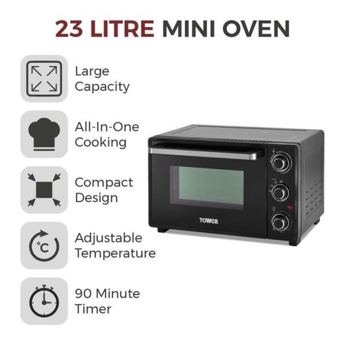 Tower 23l mini oven - 23l, t14043