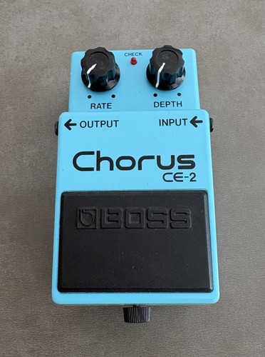 Boss chorus guitar - chorus, pedal