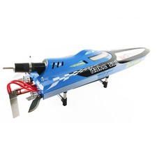 Fiber Glass G30C 30CC Engine Gas Racing Speed Monohull ARTR Deep RC Boat Blue