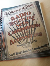 R.CADISCH & Sons 1932-1933