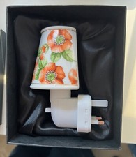 Old Tupton Ware Plug In Night Light -  Hand Painted Shade