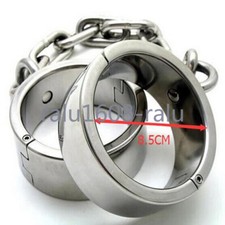 Metal Bound Handcuffs Ankle