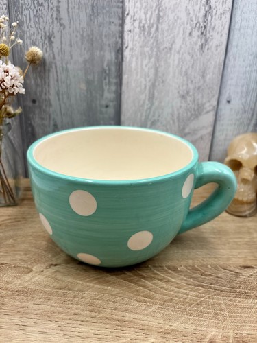 Large ceramic teacup - cup, mug