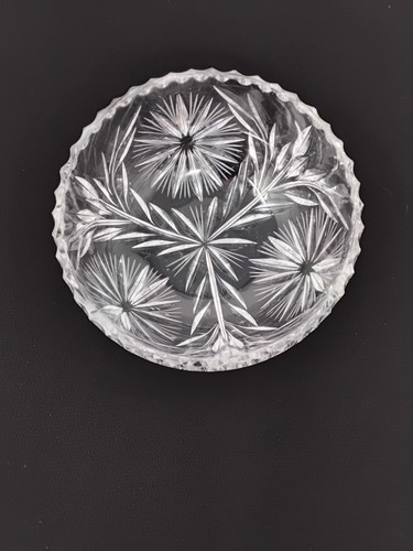 Vintage cut crystal - crystal, glass
