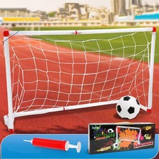 120CM Kids Child Football Soccer Practice Goal Post Net Ball Toy Indoor&Outdoor