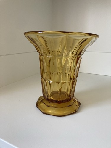 Vintage art deco amberpressed - vintage,