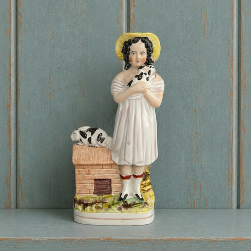 Antique staffordshire figure - antique,