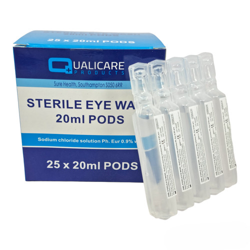 Sterile saline 20ml - 20ml, eye