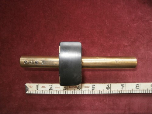 Vintage brass stem mortice