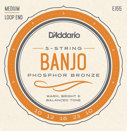 Addario ej55 string - ej55, banjo