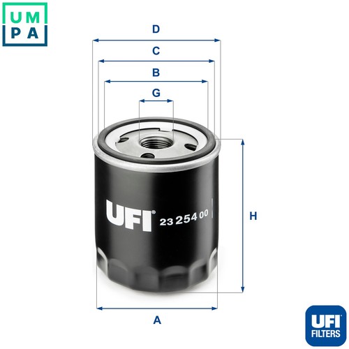 Oil filter 254 for - oil,