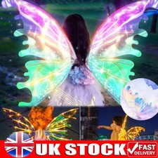 Electric Fairy Wings Light Up