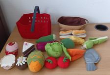 IKEA Duktig Vegetable & Desserts Pretend Play Set – 14 Pieces | VGC