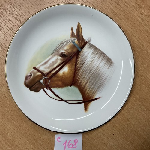 Vtg horse plate - plate, road