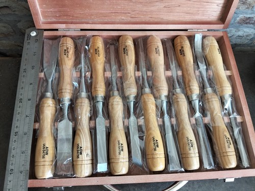 Set woodcarving chisels - woodcarving,