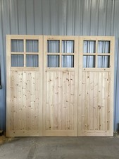 wooden garage doors 