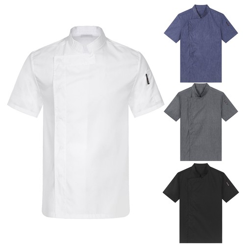 Men women short sleeve chef - men&women,