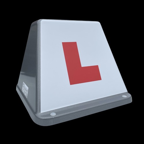 Driving school roof sign - school,