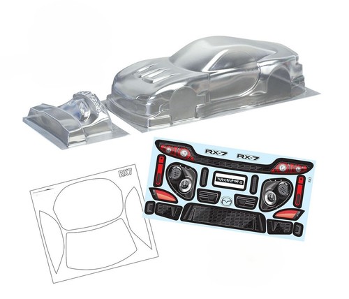Car unpainted rx7 body - 1, 10