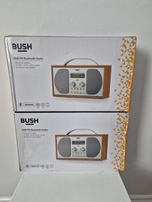 Bush DAB-1507BT Wooden Radio