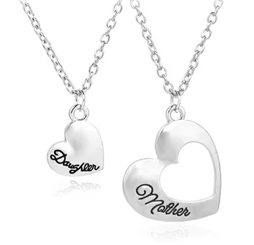 Pcs mother daughter heart - 2,