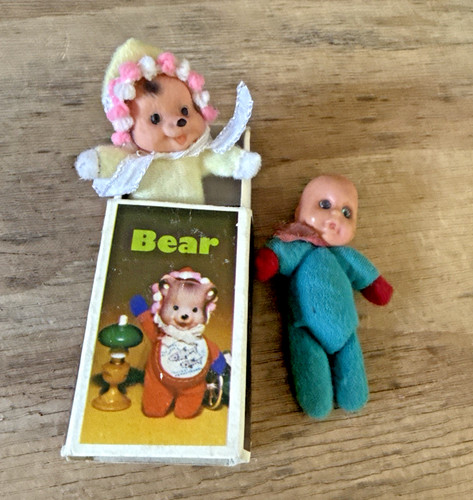 Vintage matchbox baby beanies - vintage,