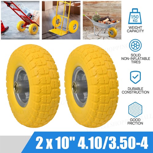 Wheelbarrow wheel solid - wheelbarrow, 10"