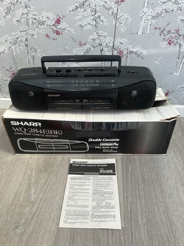 Sharp 284 vintage stereo - vintage,