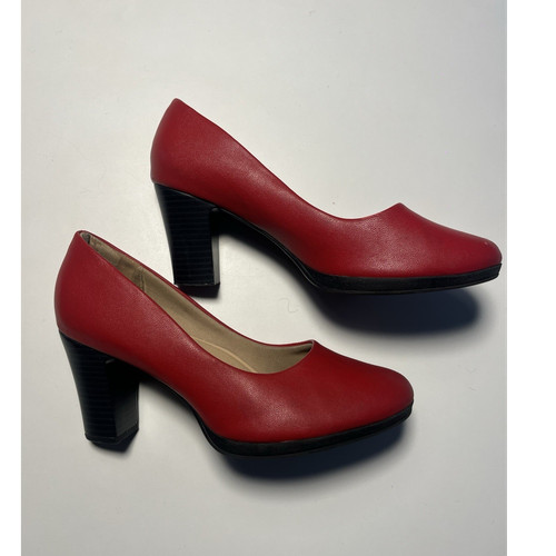 Cabin crew shoes red - crew, block