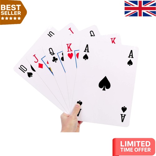 Jumbo playing cards set - cards, –