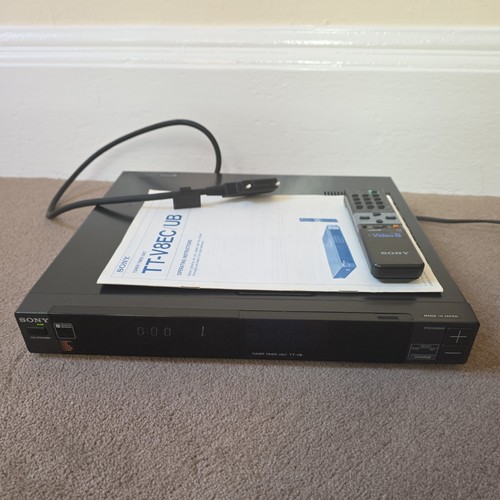 Sony tuner timer unit - unit, tt-v8