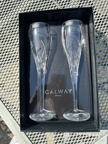 Pair galway crystal - pair,