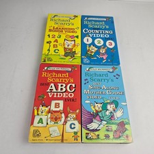 Richard Scarry Educational VHS