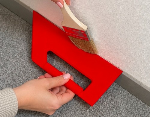 Paint shield guard edge - paint,