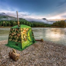 MOBIBA Backpack Sauna RB170M Digital Camouflage Mobile Steam Sauna Tent Outdoor