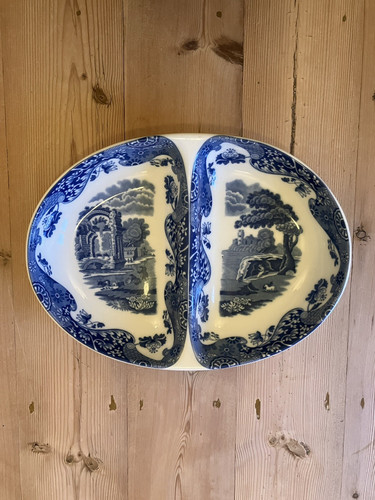 Spode blue italian serving - blue,