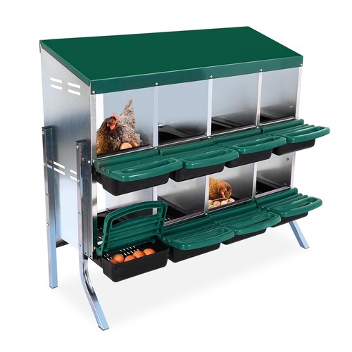 Tier holes chicken nesting - 2-tier, 8