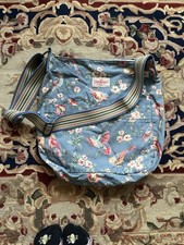 Cath Kidston blue bag shoulder strap bird print Medium Size £6