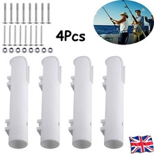 4PCS Boat Fishing Rod Holder Boat Marine Tube Rod Holder Slotted Rod Holders New