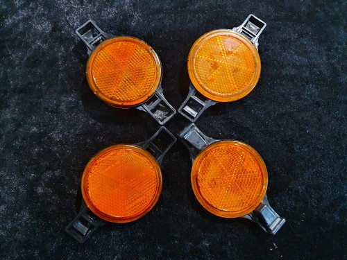 Genuine vintage orange wheel