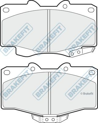 Apec front brake pad - apec,