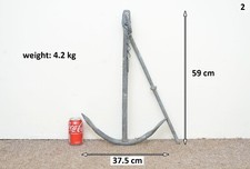 old vintage iron boat