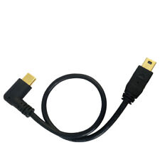 Mini 5 Pin Male to Angled USB