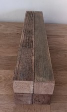 Tapered teak table legs x 4 -