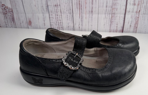 Alegria kourtney black leather - alegria,