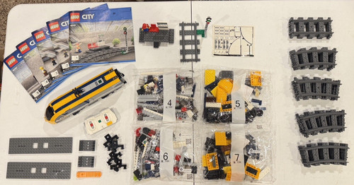 Lego city passenger train - lego,