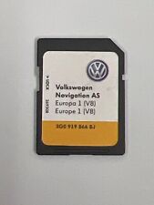 GENUINE VW DISCOVER MEDIA MIB2 SAT NAV NAVIGATION SD CARD EUROPE V8 3G0919866BJ: