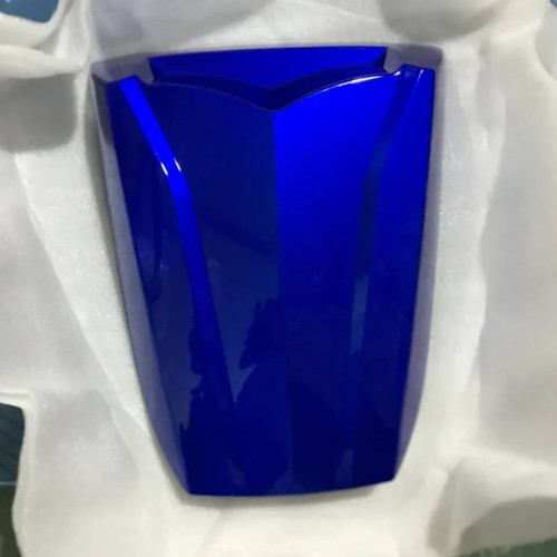 Blue rear seat cover fairing - seat,