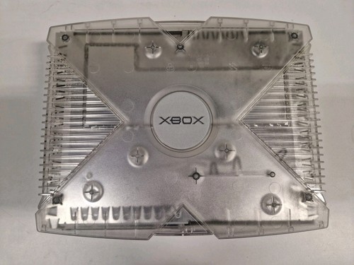 Xbox original crystal console - crystal,