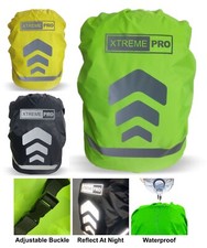Backpack Cover 100% Waterproof & High Visibility. High Viz Rucksack Rain Cover